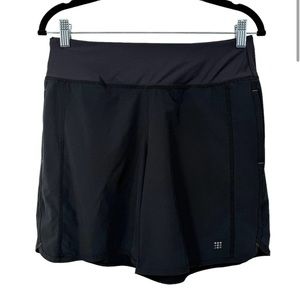 Title Nine Nimbleme Shorts Black Workout Tennis Hiking Sporty Athleisure Pull On